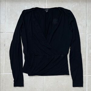 Banana Republic v neck long sleeve